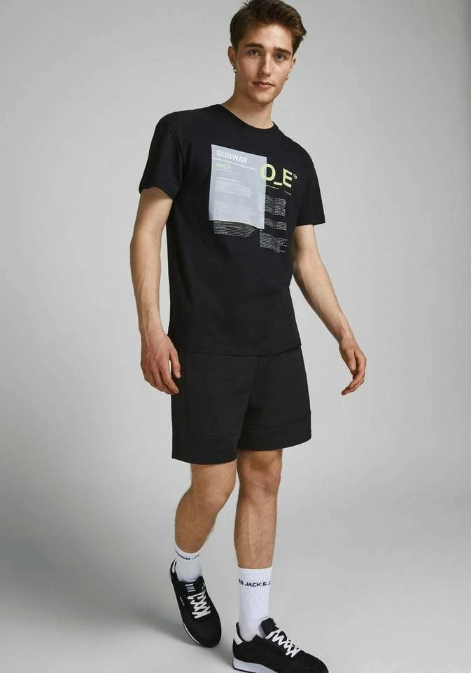 Rabatt ✨ Jack & Jones Sweatshorts »AIR SWEAT SHORTS« Schwarz, Hellgrau-meliert 🎉 10 Rabatt ✨ Jack & Jones Sweatshorts »AIR SWEAT SHORTS« Schwarz, Hellgrau-meliert 🎉 – Bild 10