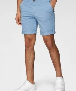 Schlussverkauf 🥰 Jack & Jones Shorts »BOWIE SHORTS SOLID« Graublau, Deep Lichen Green, Khaki, Navy 🔥