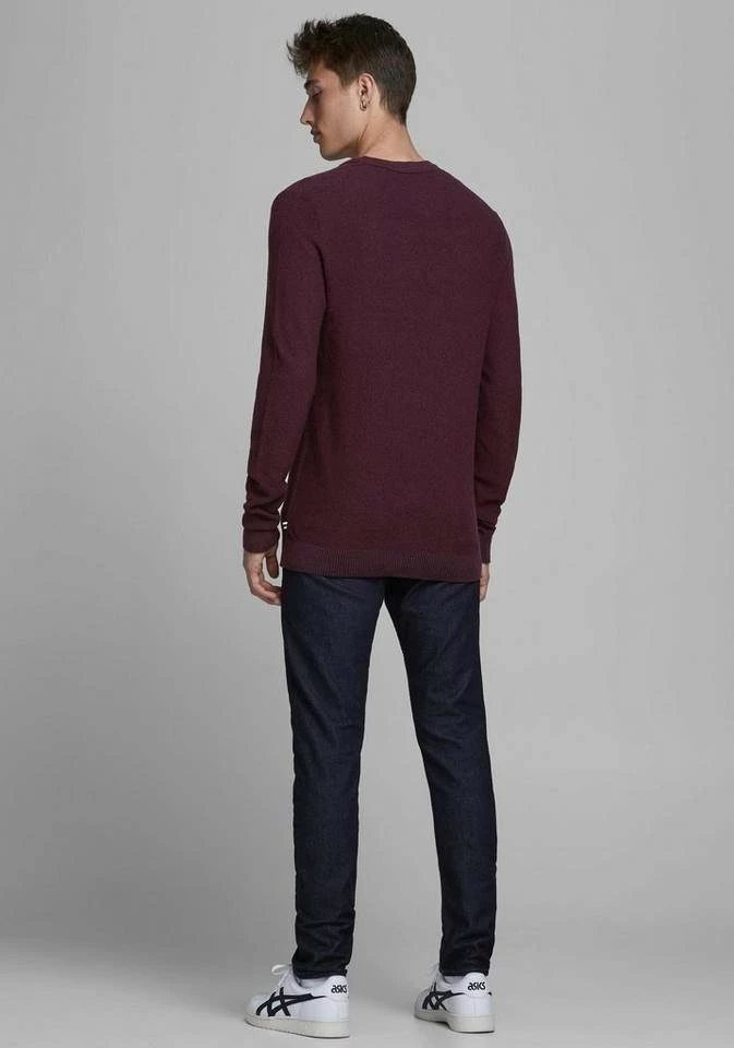 Top 10 🧨 Jack & Jones Rundhalspullover »Pullover AARON« Schwarz, Navy, Weiß, Schwarz-meliert 🧨 10 Top 10 🧨 Jack & Jones Rundhalspullover »Pullover AARON« Schwarz, Navy, Weiß, Schwarz-meliert 🧨 – Bild 10