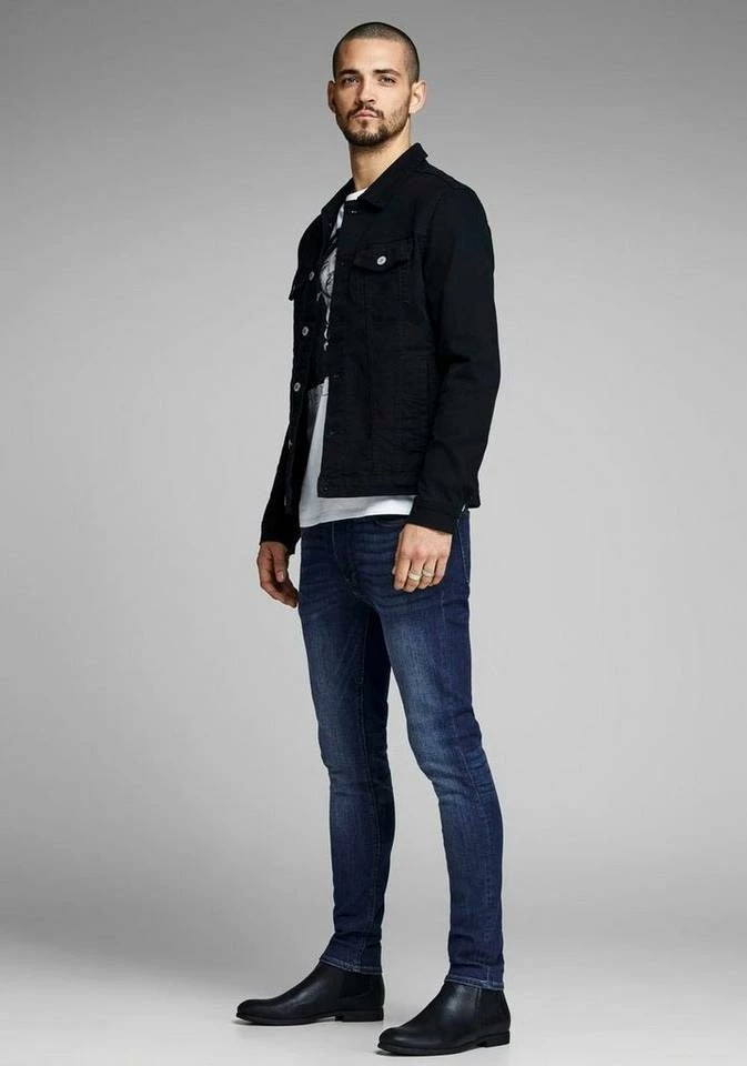 Aktion 🌟 Jack & Jones Skinny-fit-Jeans »LIAM« Grau, Schwarz, Light-blue, Darkblue 🎉 8 Aktion 🌟 Jack & Jones Skinny-fit-Jeans »LIAM« Grau, Schwarz, Light-blue, Darkblue 🎉 – Bild 8