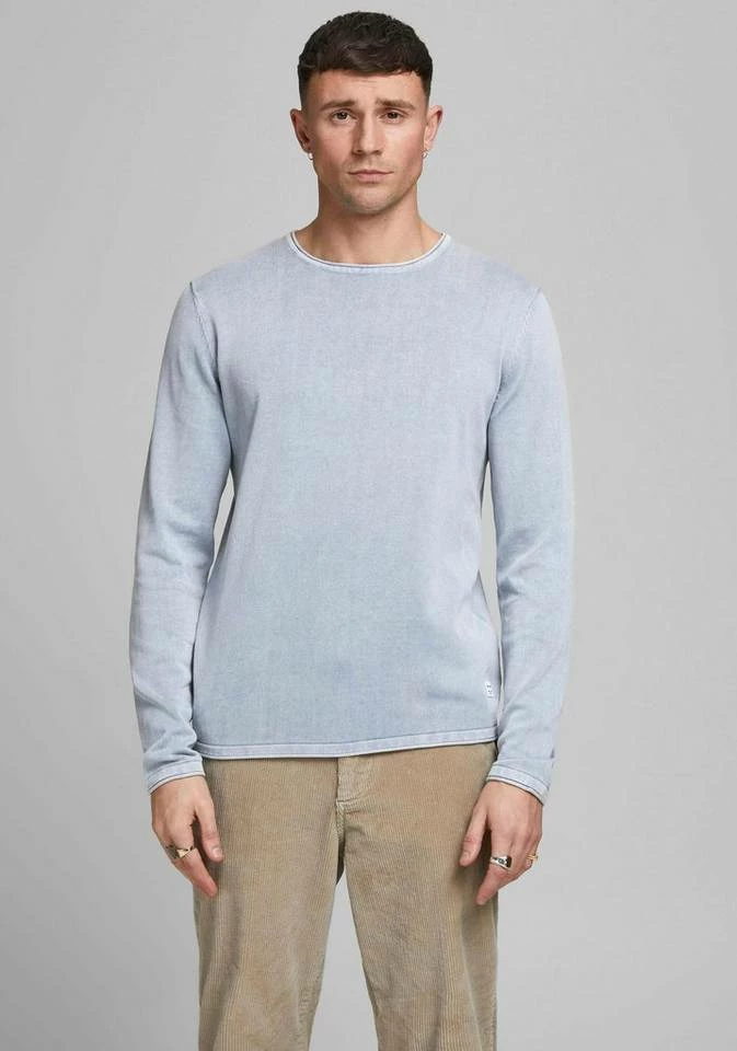 Schlussverkauf ✨ Jack & Jones Rundhalspullover »LEO« Beige, Hellblau, Chocolate Fondant, Mellow Yellow 🎉 1 Schlussverkauf ✨ Jack & Jones Rundhalspullover »LEO« Beige, Hellblau, Chocolate Fondant, Mellow Yellow 🎉