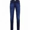 Billig ⭐ Jack & Jones Stoffhose »JACK & JONES +Fit Herren Slim Fit-Jeans 5-Pocket-Hose Glenn GE 106 Indigo Knit Große Größe 👖 Jeans-Hose Blau« ⭐