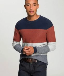 Beste Bewertungen von 🔔 Jack & Jones Streifenpullover »Jorflame Knit« Sandstein-navy-weiß-grau, Navy-rot-weiß-grau, Himmelblau-braun-navy-weiß, Grün-altweiß-navy 😍