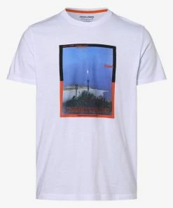 Rabatt 😍 Jack & Jones T-Shirt Weiß, Marine, Vanille, Rosenholz 💯 -Offizieller Jones-Shop a3cfb84a d48f 529a 97ad 6b5bd031f00e