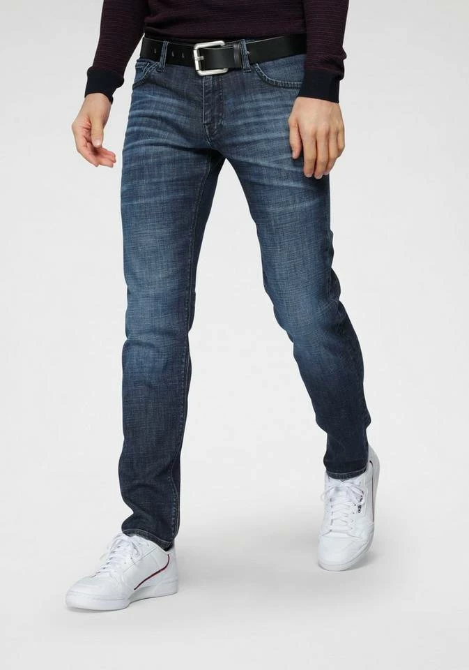 Brandneu 😀 Jack & Jones Slim-fit-Jeans »TIM JJORIGINAL« Black-denim, Blue-destroyed-Effekte, Dark-blue 🛒 12 Brandneu 😀 Jack & Jones Slim-fit-Jeans »TIM JJORIGINAL« Black-denim, Blue-destroyed-Effekte, Dark-blue 🛒 – Bild 12