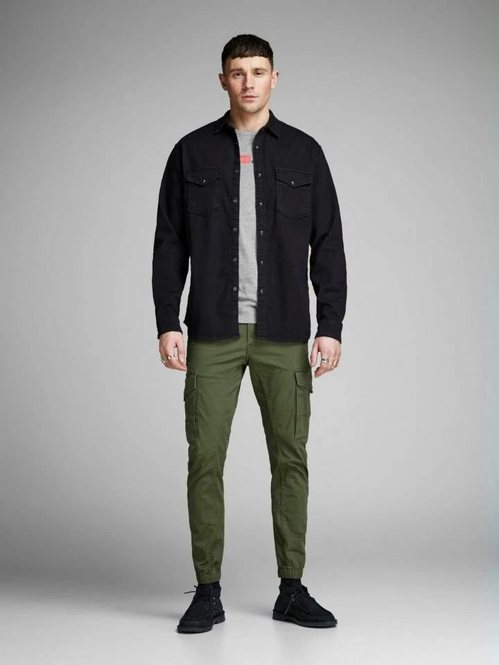 Brandneu 💯 Jack & Jones T-Shirt »CORP LOGO« (1-tlg) Black, White, Light Grey Melange, Navy Blazer 😀 3 Brandneu 💯 Jack & Jones T-Shirt »CORP LOGO« (1-tlg) Black, White, Light Grey Melange, Navy Blazer 😀 – Bild 3