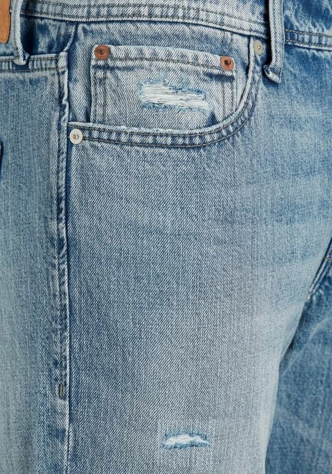 Auslauf 🧨 Jack & Jones Comfort-fit-Jeans »MIKE« Unbekannt, Hellblau, Denim-blue, Blue-denim 😉 3 Auslauf 🧨 Jack & Jones Comfort-fit-Jeans »MIKE« Unbekannt, Hellblau, Denim-blue, Blue-denim 😉 – Bild 3
