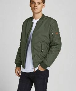 Bestpreis 👏 Jack & Jones Bomberjacke »BELLAMY BOMBER« Navy, Schwarz, Olivgrün 💯 -Offizieller Jones-Shop a67adf1b e790 562e 90a0 21d88298d58d