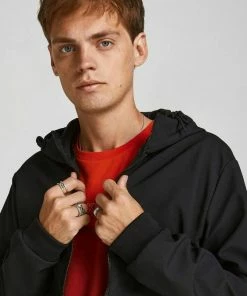 Billig 😉 Jack & Jones Windbreaker »CLASSIC JACKET HOOD« Forest Night, Altweiß, Forest Night 12195434, Schwarz 😍 -Offizieller Jones-Shop a6a611e9 9047 563d 95c4 e1d089a1689f