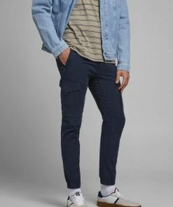 Billig 👏 Jack & Jones Cargohose »PAUL FLAKE« OLIVE NIGHT, Hellbeige, Dunkelbeige, Navy 👍 -Offizieller Jones-Shop a725311d 456e 4482 bdfc 022f6fb12de2