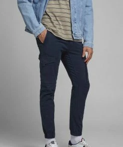 Billig 👏 Jack & Jones Cargohose »PAUL FLAKE« OLIVE NIGHT, Hellbeige, Dunkelbeige, Navy 👍 -Offizieller Jones-Shop a9a297e7 8542 58a7 929c d74294635e1e