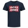 Am billigsten ✔️ Jack & Jones Rundhalsshirt »Jack & Jones Logoprint T-Shirt große Größen navy« ⌛