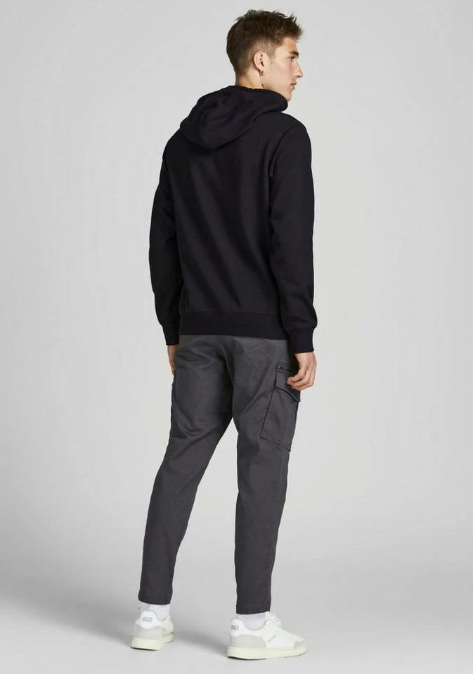 Schlussverkauf 🥰 Jack & Jones Kapuzensweatshirt »BILO SWEAT HOOD« Schwarz, Grau, Bordeaux, Hellgrau 😉 2 Schlussverkauf 🥰 Jack & Jones Kapuzensweatshirt »BILO SWEAT HOOD« Schwarz, Grau, Bordeaux, Hellgrau 😉 – Bild 2