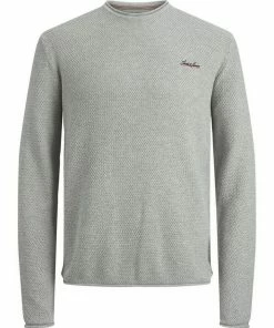 Angebote 👍 Jack & Jones Strickpullover »JORTONS« aus Baumwollmix Light Grey Melange 12204645, Navy Blazer 12204645 💯 -Offizieller Jones-Shop ab54d42f 91c3 5838 8a69 e72d89dbba45