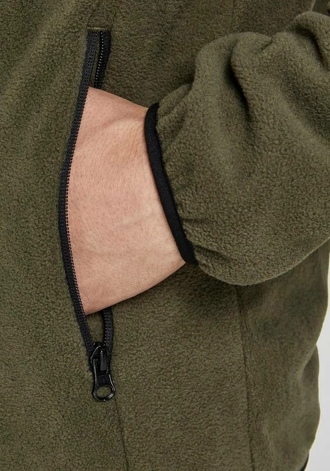 Angebote ⭐ Jack & Jones Fleecejacke »HYPE FLEECE« Schwarz, Olivgrün-schwarz, Navy-schwarz 🔔 3 Angebote ⭐ Jack & Jones Fleecejacke »HYPE FLEECE« Schwarz, Olivgrün-schwarz, Navy-schwarz 🔔 – Bild 3