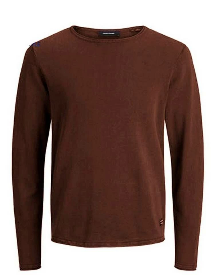 Schlussverkauf ✨ Jack & Jones Rundhalspullover »LEO« Beige, Hellblau, Chocolate Fondant, Mellow Yellow 🎉 14 Schlussverkauf ✨ Jack & Jones Rundhalspullover »LEO« Beige, Hellblau, Chocolate Fondant, Mellow Yellow 🎉 – Bild 14