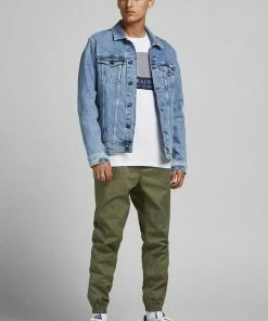 Aktion 🧨 Jack & Jones T-Shirt »STROKE TEE CREW NECK« Wei&szlig;, Blau, Navy ✔️ -Offizieller Jones-Shop ada720f5 e939 560b bf82 3ddee41ae345