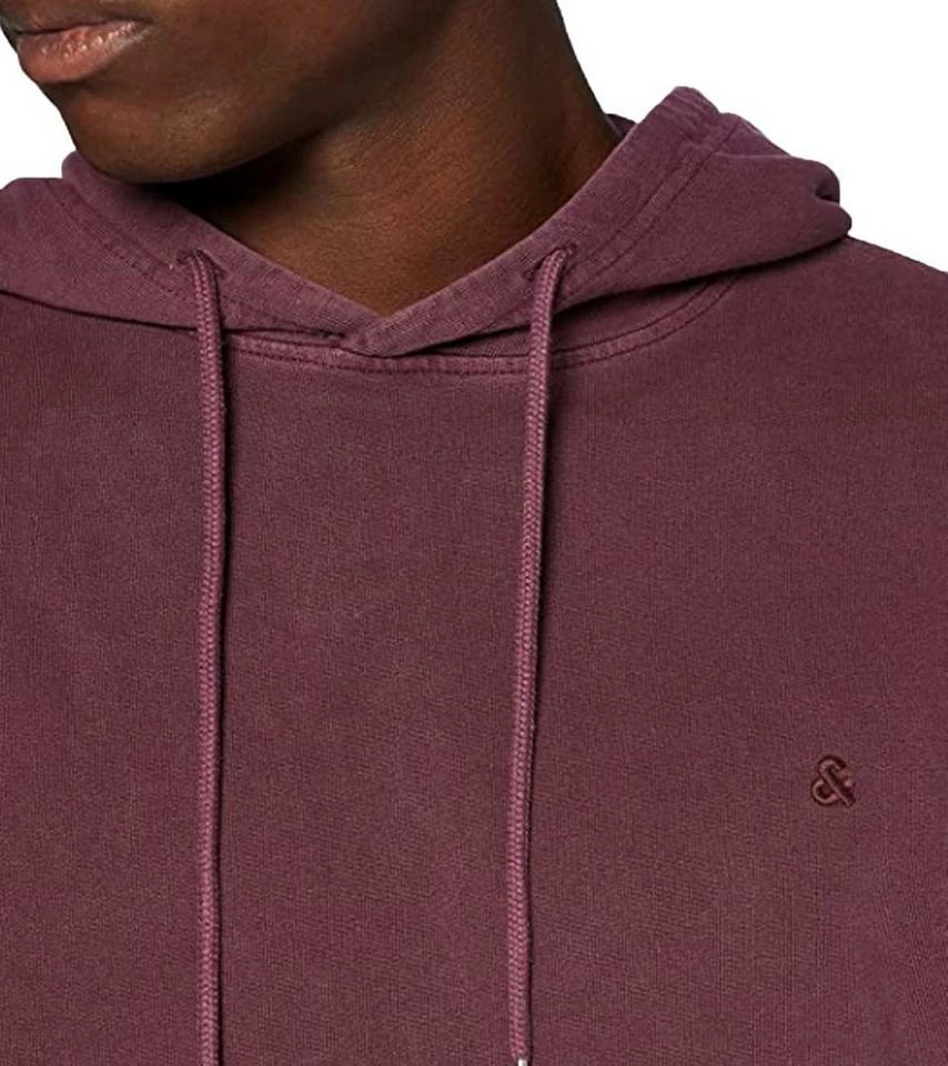Großhandel 👍 Jack & Jones Rundhalspullover »JACK & JONES Herren Kapuzen-Pulli Hoodie Washed Hood Sweat Sweater Bordeaux« 😉 2 Großhandel 👍 Jack & Jones Rundhalspullover »JACK & JONES Herren Kapuzen-Pulli Hoodie Washed Hood Sweat Sweater Bordeaux« 😉 – Bild 2