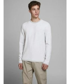 Billig 🛒 Jack & Jones Strickpullover Light grey mela, Navy Blazer#ft5_slash#CLO ❤️ -Offizieller Jones-Shop af1983dc 1226 5dfb 9b21 128e370c8858