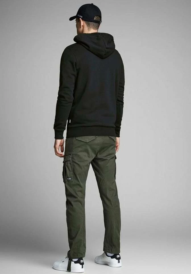 Brandneu 🥰 Jack & Jones Kapuzensweatshirt »Logo Hoodie Oldschool« Anthrazit, Dunkelblau, Weiß, Hawthorne 🥰 2 Brandneu 🥰 Jack & Jones Kapuzensweatshirt »Logo Hoodie Oldschool« Anthrazit, Dunkelblau, Weiß, Hawthorne 🥰 – Bild 2