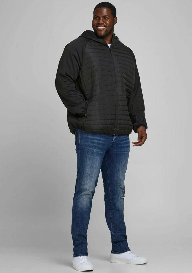 Budget ⭐ Jack & Jones Steppjacke »MULTI QUILTED JACKET« Bis Größe 6XL Schwarz, Hellgrau-meliert, Navy 🤩 6 Budget ⭐ Jack & Jones Steppjacke »MULTI QUILTED JACKET« Bis Größe 6XL Schwarz, Hellgrau-meliert, Navy 🤩 – Bild 6
