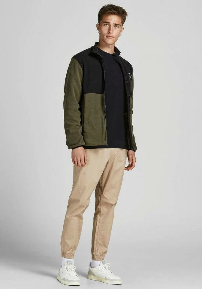 Angebote ⭐ Jack & Jones Fleecejacke »HYPE FLEECE« Schwarz, Olivgrün-schwarz, Navy-schwarz 🔔 4 Angebote ⭐ Jack & Jones Fleecejacke »HYPE FLEECE« Schwarz, Olivgrün-schwarz, Navy-schwarz 🔔 – Bild 4