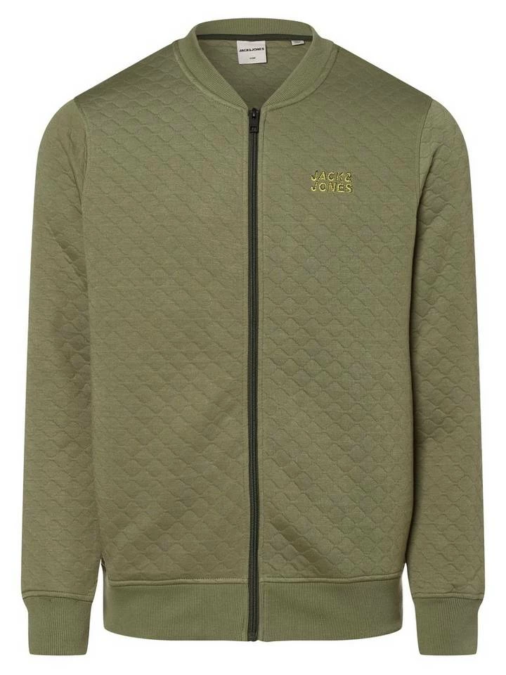 Billig 🔔 Jack & Jones Sweatjacke »JCOCut« Oliv, Marine, Ecru hellgrau ⭐ 11 Billig 🔔 Jack & Jones Sweatjacke »JCOCut« Oliv, Marine, Ecru hellgrau ⭐ – Bild 11
