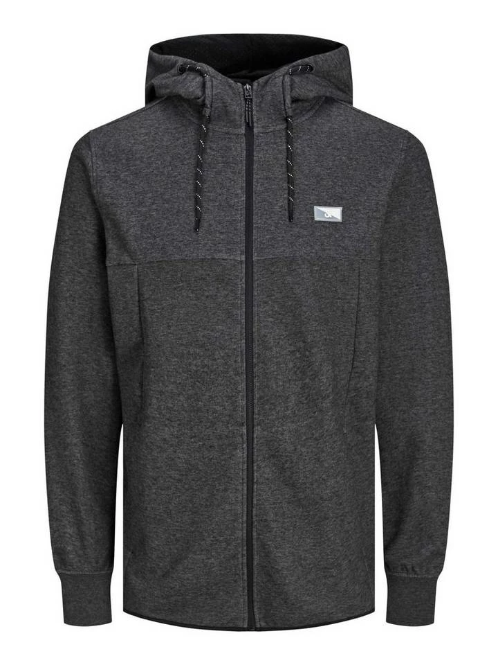 Bester Verkauf 🎉 Jack & Jones Hoodie »JCOAIR SWEAT ZIP« mit 40% Baumwolle Navy Blazer Melange 12204926, Black 12204926, Dark Grey Melange 12204926 🎁 16 Bester Verkauf 🎉 Jack & Jones Hoodie »JCOAIR SWEAT ZIP« mit 40% Baumwolle Navy Blazer Melange 12204926, Black 12204926, Dark Grey Melange 12204926 🎁 – Bild 16