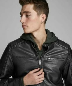 Blitzangebot 😉 Jack & Jones Bikerjacke »ROCKY JACKET« Offwhite, Black, Schwarz, Braun 🎁 18 Blitzangebot 😉 Jack & Jones Bikerjacke »ROCKY JACKET« Offwhite, Black, Schwarz, Braun 🎁 -Offizieller Jones-Shop b6f01a31 dc37 500c 967a 2fd9265d36de