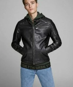 Blitzangebot 😉 Jack & Jones Bikerjacke »ROCKY JACKET« Offwhite, Black, Schwarz, Braun 🎁 24 Blitzangebot 😉 Jack & Jones Bikerjacke »ROCKY JACKET« Offwhite, Black, Schwarz, Braun 🎁 -Offizieller Jones-Shop b93f59a5 58f2 5575 9f73 0ae1356381df