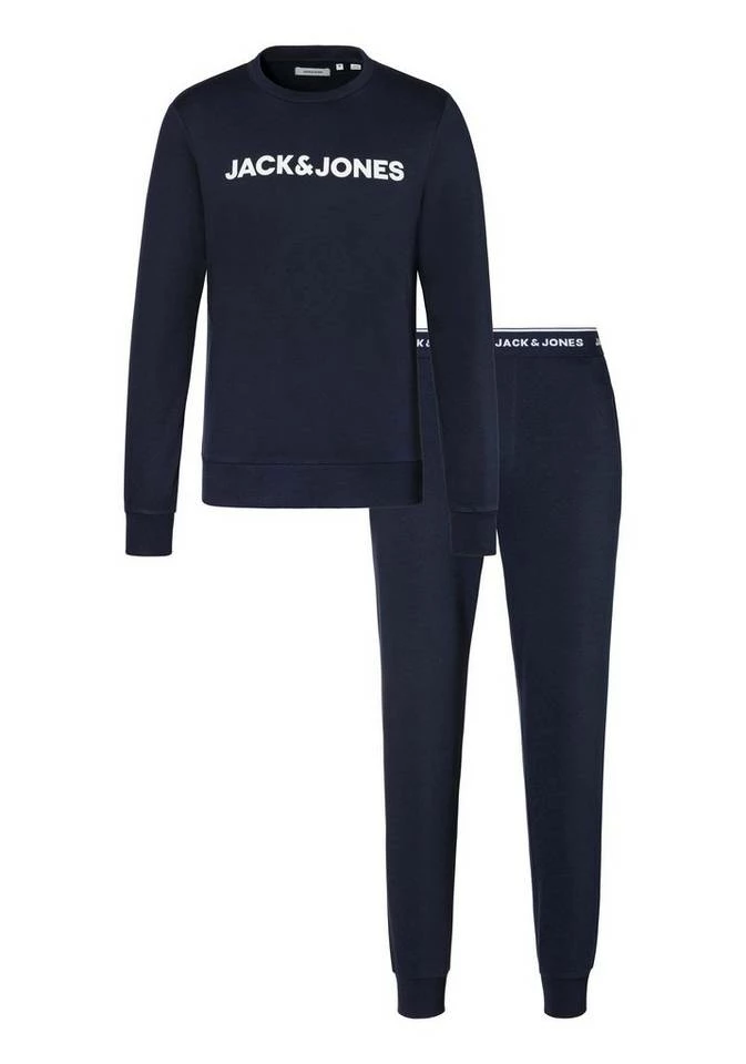 Aktion 👏 Jack & Jones Hausanzug aus weicher Sweatware Navy, Light Grey Melange, Schwarz 🛒 1 Aktion 👏 Jack & Jones Hausanzug aus weicher Sweatware Navy, Light Grey Melange, Schwarz 🛒