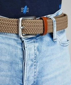 Besorgen ❤️ Jack & Jones Stoffgürtel Blau, Schwarz, Beige 🧨 -Offizieller Jones-Shop bd9513e5 c0ba 5d5f bc60 f3d3522452a5