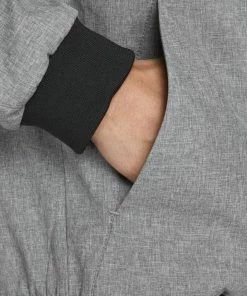 Billig 🎁 Jack & Jones Bomberjacke »JACK & JONES Shale Jacket Bomber Übergangsjacke« Schwarz, Grau (Light Grey Mela) 🤩 -Offizieller Jones-Shop bd978707 e9b1 4796 acc1 36b66b3670c5