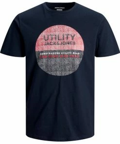 Auslauf 🛒 Jack & Jones Rundhalsshirt »Große Größen T-Shirt navy Kreisprint Jack & Jones« ⭐ -Offizieller Jones-Shop be2235e1 f858 5859 8e42 51d49ce77619