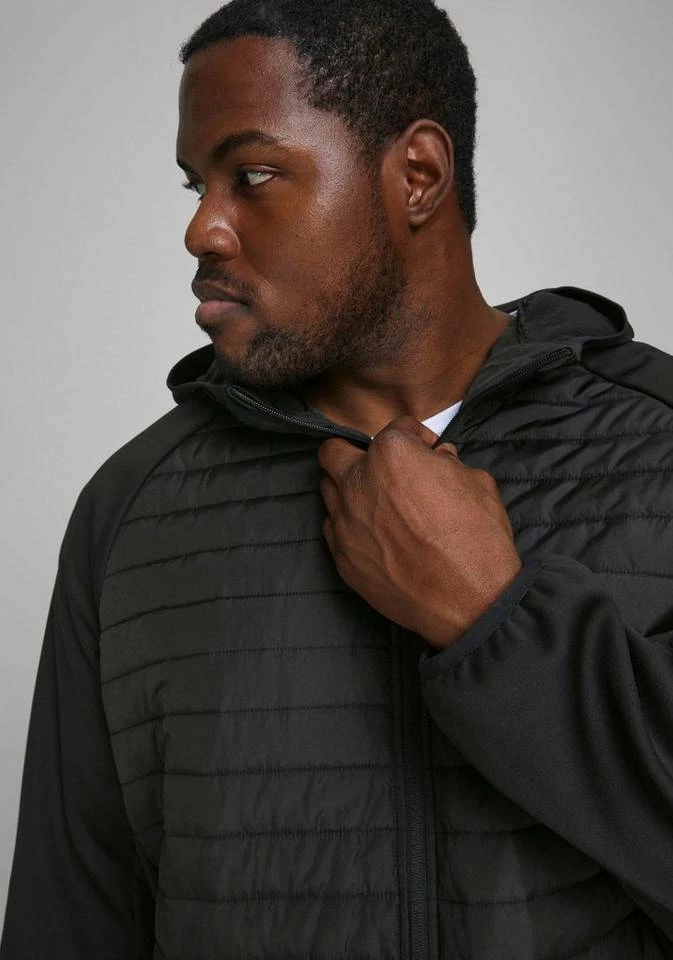 Budget ⭐ Jack & Jones Steppjacke »MULTI QUILTED JACKET« Bis Größe 6XL Schwarz, Hellgrau-meliert, Navy 🤩 3 Budget ⭐ Jack & Jones Steppjacke »MULTI QUILTED JACKET« Bis Größe 6XL Schwarz, Hellgrau-meliert, Navy 🤩 – Bild 3