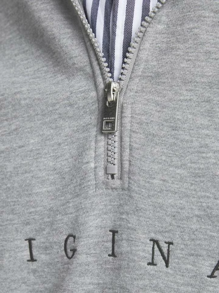 Besorgen 🔔 Jack & Jones Sweatshirt »JORCOPENHAGEN Half Zip« Grau, Navy 👏 6 Besorgen 🔔 Jack & Jones Sweatshirt »JORCOPENHAGEN Half Zip« Grau, Navy 👏 – Bild 6