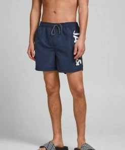 Großhandel 👍 Jack & Jones Badeshorts »BALI LOGO« 1 Stück Black, Navy Blazer, French Blue, Hot Coral 🧨 -Offizieller Jones-Shop c10b5ca8 af61 4fe8 8ae2 b42f5a58e642