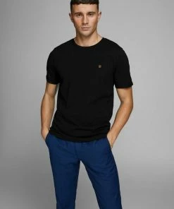 Neu 😉 Jack & Jones T-Shirt »HARDY« (1-tlg) aus Baumwoll-Piqué White, Peach Whip, Black, Black Iris 😀