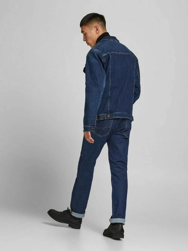Angebote 🤩 Jack & Jones Regular-fit-Jeans »Clark« Blue-denim, Denim-blue 🌟 4 Angebote 🤩 Jack & Jones Regular-fit-Jeans »Clark« Blue-denim, Denim-blue 🌟 – Bild 4