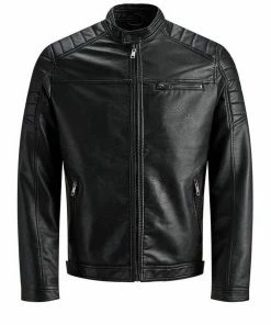 Großhandel 🤩 Jack & Jones Lederjacke »3930« (1-St) Kunstleder Jacke Biker Blouson Bomberjacke JJEROCKY Übergangsjacke Hellgrün, Beige, Hellbraun, Schwarz-2 🔔 -Offizieller Jones-Shop c2b1e1f6 1f76 5635 a952 67ad3cd04d06