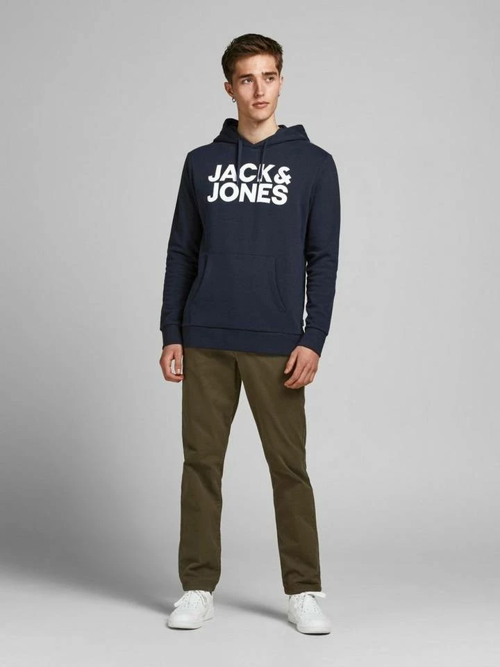 Brandneu 🥰 Jack & Jones Kapuzensweatshirt »Logo Hoodie Oldschool« Anthrazit, Dunkelblau, Weiß, Hawthorne 🥰 18 Brandneu 🥰 Jack & Jones Kapuzensweatshirt »Logo Hoodie Oldschool« Anthrazit, Dunkelblau, Weiß, Hawthorne 🥰 – Bild 18