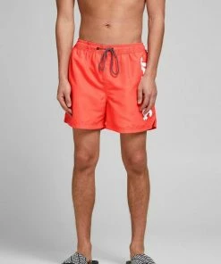 Großhandel 👍 Jack & Jones Badeshorts »BALI LOGO« 1 Stück Black, Navy Blazer, French Blue, Hot Coral 🧨 -Offizieller Jones-Shop c3bc7804 fac2 41a4 b357 f05bce951dd5