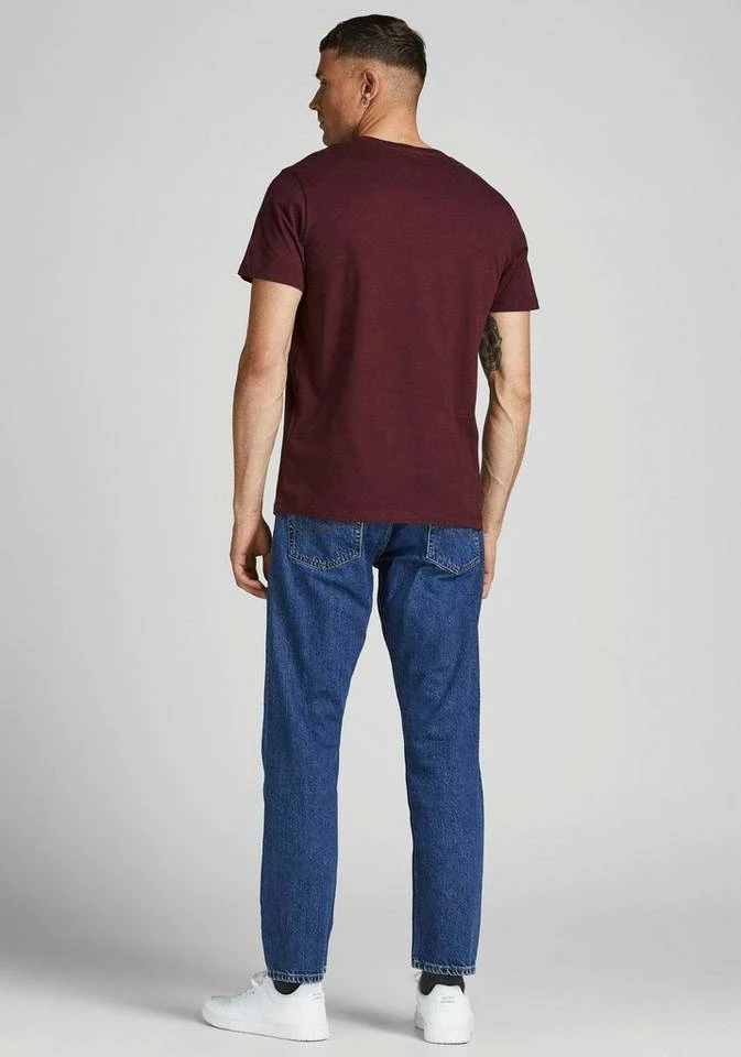 Angebote 🧨 Jack & Jones T-Shirt »URBAN-CITY TEE SS CREW NECK« Weiß, Bordeaux, Marine, Schwarz 🎁 2 Angebote 🧨 Jack & Jones T-Shirt »URBAN-CITY TEE SS CREW NECK« Weiß, Bordeaux, Marine, Schwarz 🎁 – Bild 2