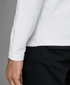 Schlussverkauf 🌟 Jack & Jones Longsleeve »BASIC TEE« Navy Blazer, Black, Light Grey Melange, White 🔔 -Offizieller Jones-Shop c49f9902 7836 578b a11a a82c381f88a0