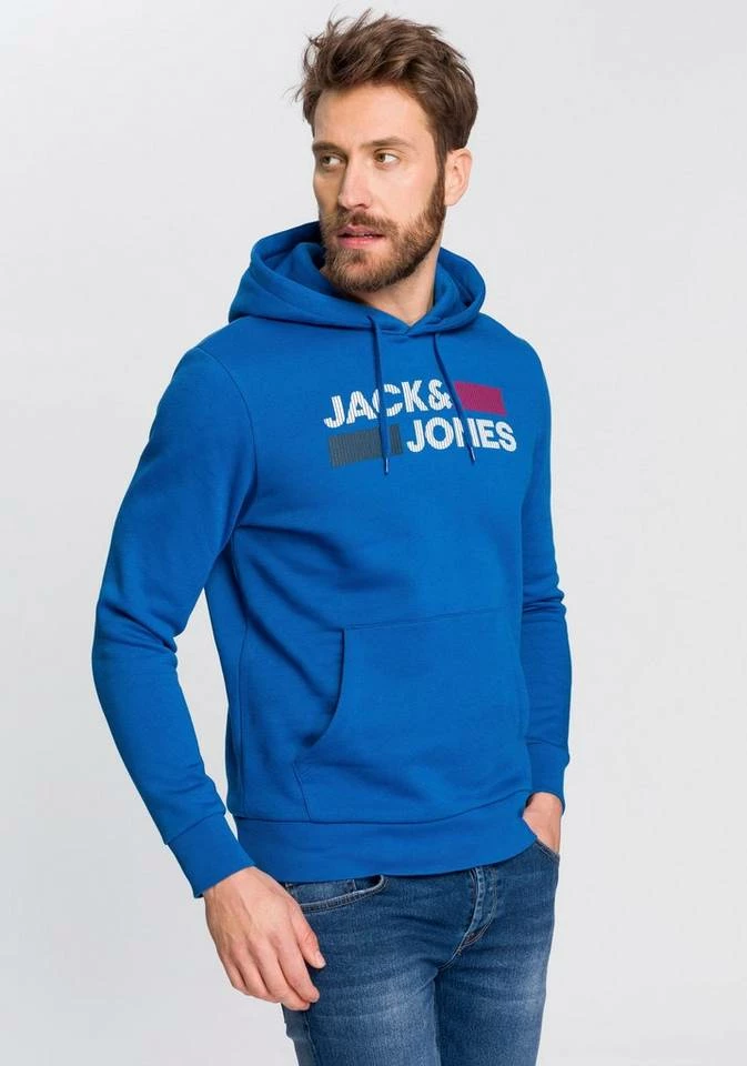Brandneu 🥰 Jack & Jones Kapuzensweatshirt »Logo Hoodie Oldschool« Anthrazit, Dunkelblau, Weiß, Hawthorne 🥰 30 Brandneu 🥰 Jack & Jones Kapuzensweatshirt »Logo Hoodie Oldschool« Anthrazit, Dunkelblau, Weiß, Hawthorne 🥰 – Bild 30