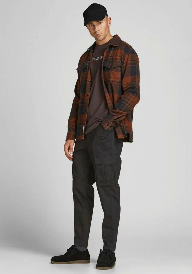 Auslauf 🌟 Jack & Jones Cargohose »ACE DEX TAPERED« Olivgrün, Schwarz 😉 8 Auslauf 🌟 Jack & Jones Cargohose »ACE DEX TAPERED« Olivgrün, Schwarz 😉 – Bild 8