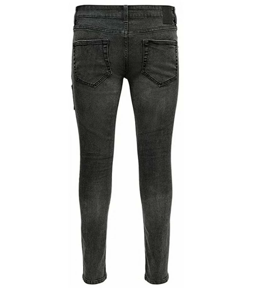 Brandneu 🛒 Jack & Jones Stoffhose »JACK & JONES Herren 5-Pocket-Jeans Slim Fit Hose Warp Freizeit-Hose Schwarz« 🌟 5 Brandneu 🛒 Jack & Jones Stoffhose »JACK & JONES Herren 5-Pocket-Jeans Slim Fit Hose Warp Freizeit-Hose Schwarz« 🌟 – Bild 5