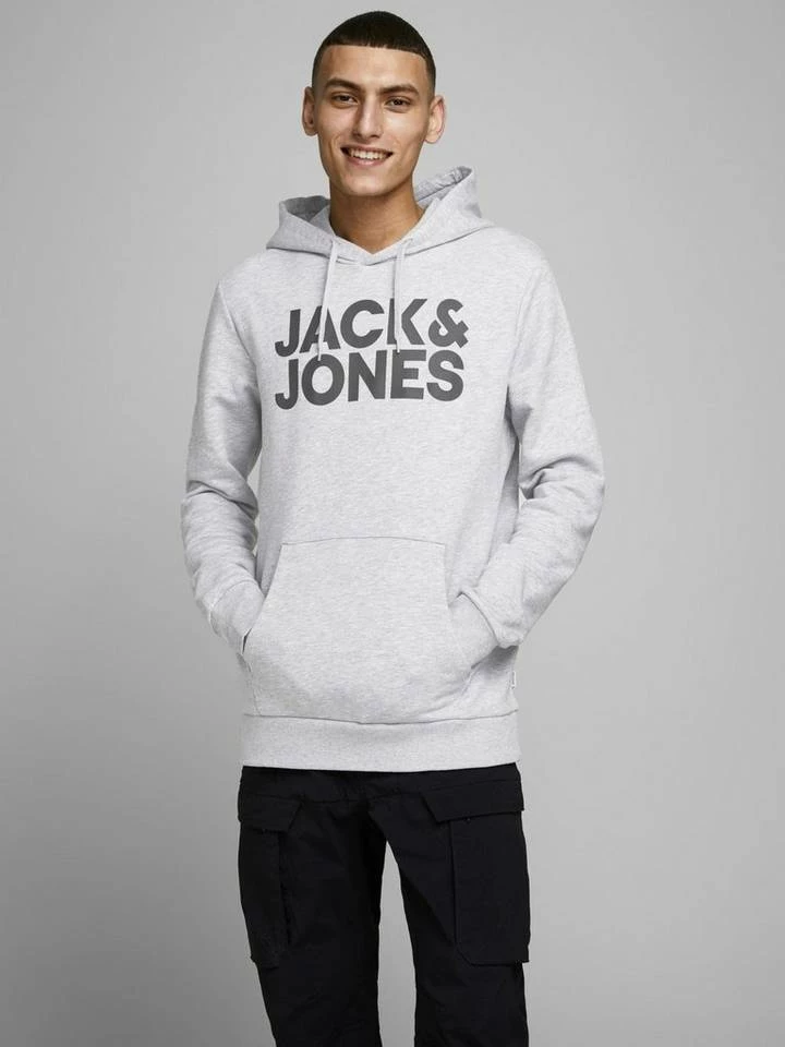 Brandneu 🥰 Jack & Jones Kapuzensweatshirt »Logo Hoodie Oldschool« Anthrazit, Dunkelblau, Weiß, Hawthorne 🥰 24 Brandneu 🥰 Jack & Jones Kapuzensweatshirt »Logo Hoodie Oldschool« Anthrazit, Dunkelblau, Weiß, Hawthorne 🥰 – Bild 24