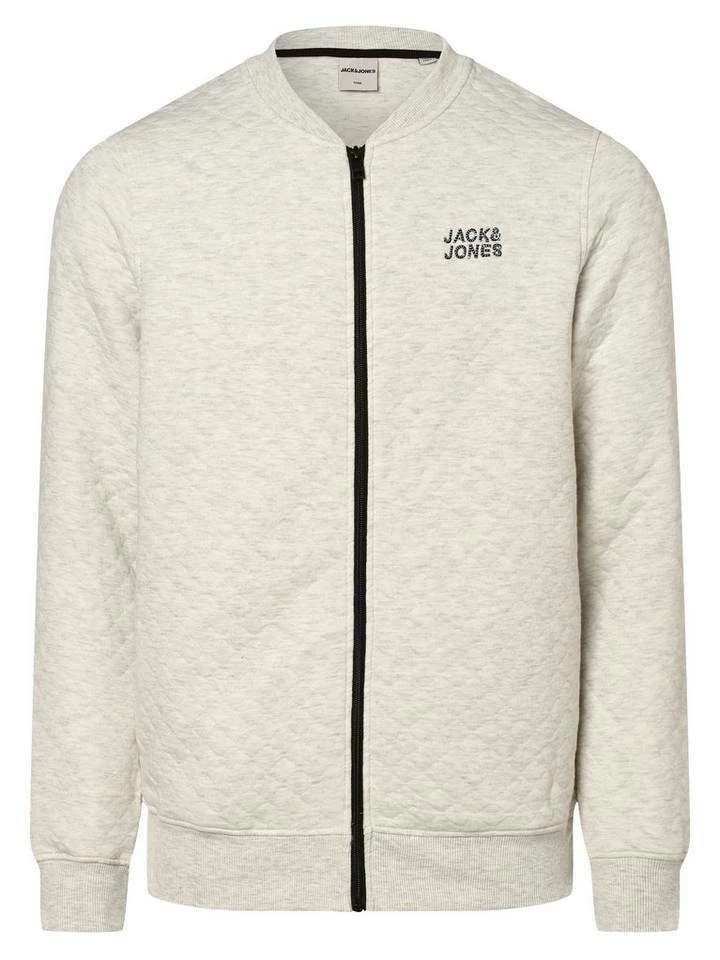 Billig 🔔 Jack & Jones Sweatjacke »JCOCut« Oliv, Marine, Ecru hellgrau ⭐ 7 Billig 🔔 Jack & Jones Sweatjacke »JCOCut« Oliv, Marine, Ecru hellgrau ⭐ – Bild 7