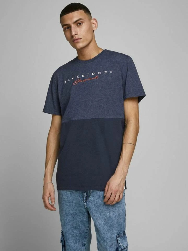 Besorgen ✔️ Jack & Jones T-Shirt »STATION« (1-tlg) Navy Blazer, Dusty Olive, Light Grey Melange, Spicy Mustard 🔥 8 Besorgen ✔️ Jack & Jones T-Shirt »STATION« (1-tlg) Navy Blazer, Dusty Olive, Light Grey Melange, Spicy Mustard 🔥 – Bild 8